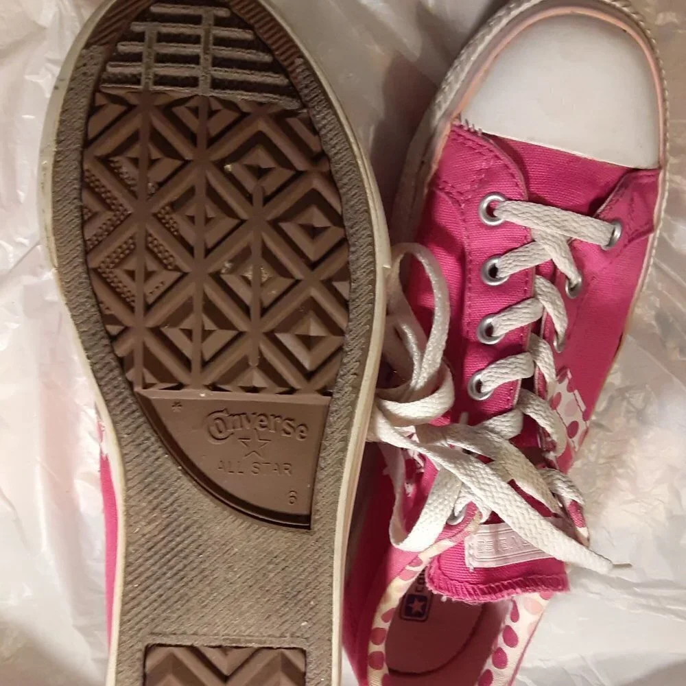 Converse Pink Juniors Sneakers